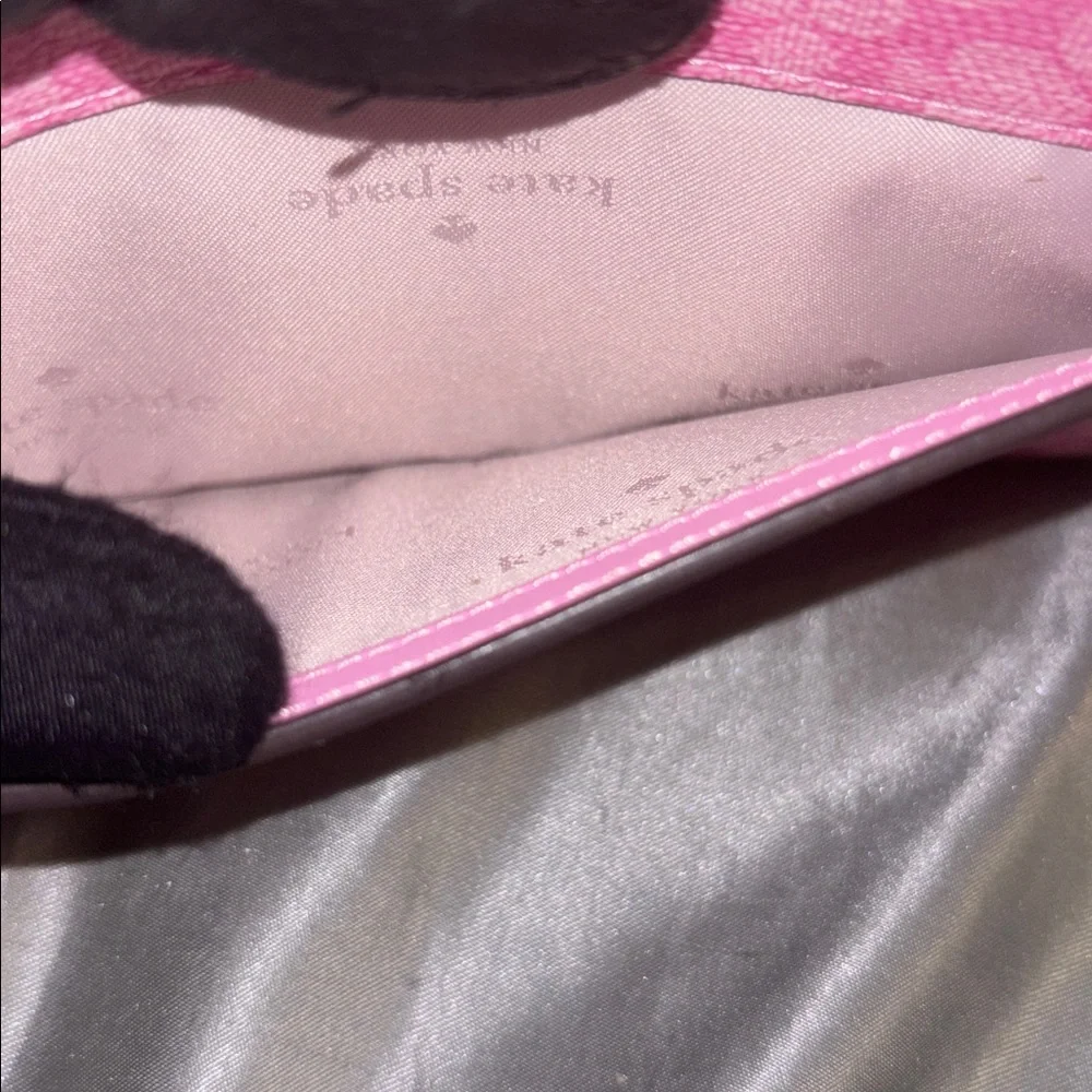 Kate Spade Floral Pink Wristlet